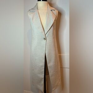 White House Black Market duster vest